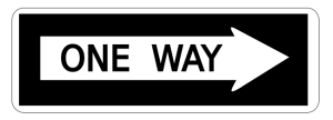 One way