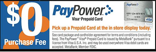 How do you activate a PayPower card?